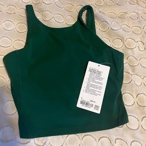 Lululemon High Neck Align Tank - NWT size 6 in Everglade Green